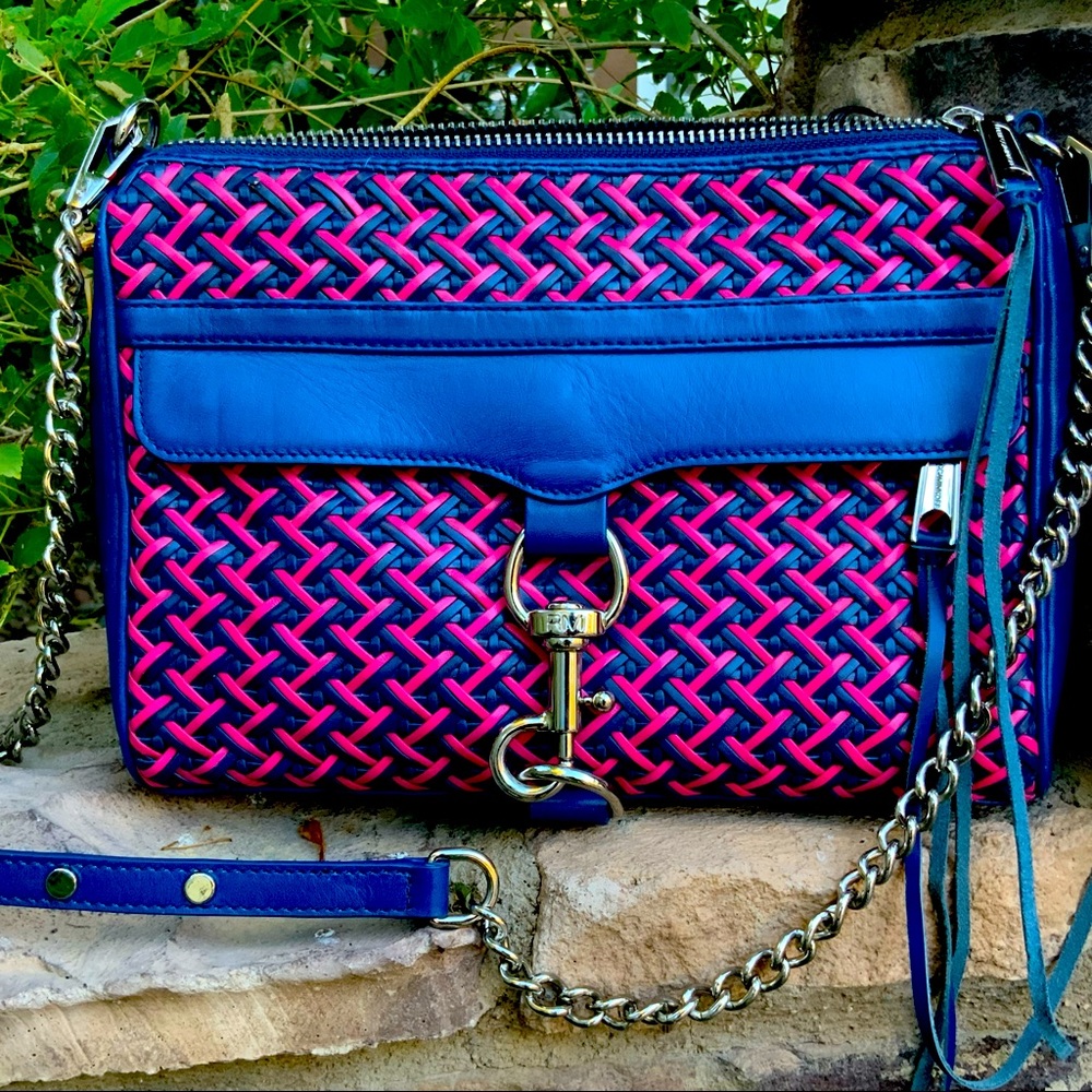 Rebecca Minkoff Large soft leather weave Crossbody